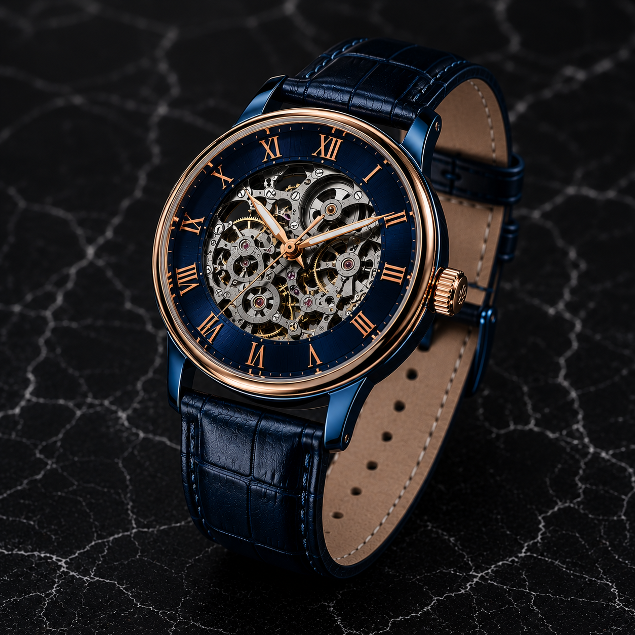 Classic II — Blue skeleton