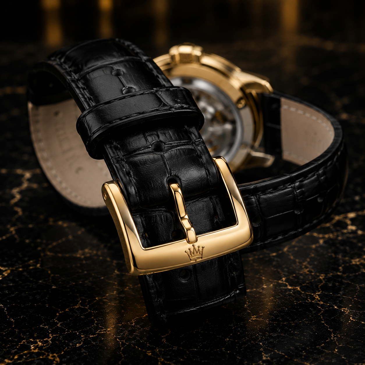 EASTRON Classic — strap & buckle detail